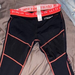 Zumba Fitness Black and Pink Leggings